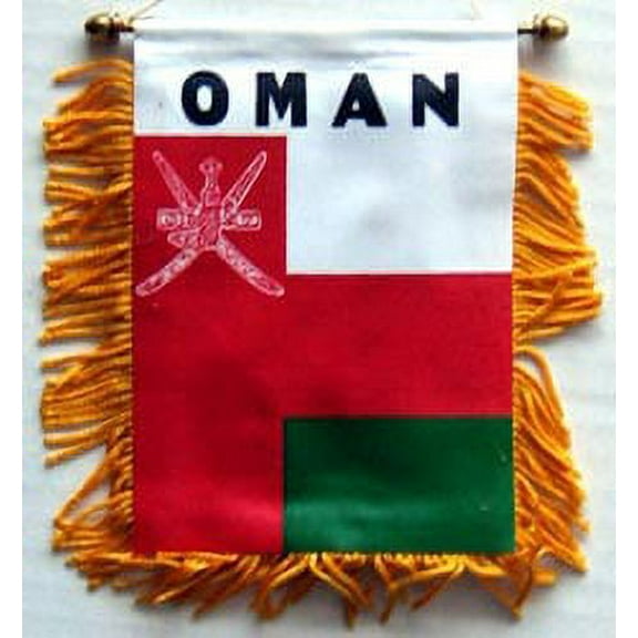 Oman Window Hanging Flag