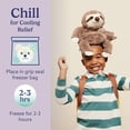 thumbnail image 6 of warmies 13” Sloth Stuffed Animal, Microwavable Heated Plushies and Weighted Soft Plush Toys, 6 of 7