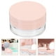 thumbnail image 5 of FELTECHELECTR Estuche de maquillaje portátil vacío para polvos sueltos, con espejo, de plástico elástico y malla pequeña, con borla rosa., 5 of 6