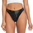 thumbnail image 1 of Fotbe Cool Skull Western Cowboy Tanga Sin Costuras para Mujer con Estampado – Panties Invisibles, Transpirables y Cómodos para Uso Diario-3X-Large, 1 of 6