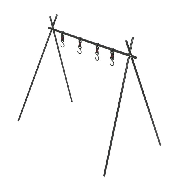 Cergrey Cooking Stand Tripod BBQ Grill For Outdoor BBQ Picnic Cookware Party