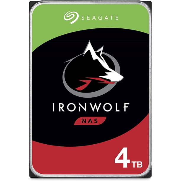 Disco duro interno Seagate IronWolf 4TB NAS ? CMR 3,5 pulg