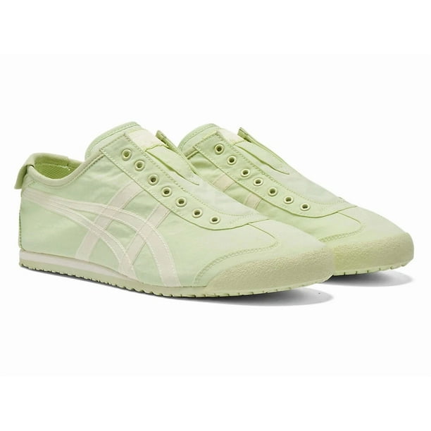 Onitsuka & Tiger MEXICO 66 SLIP-ON 1183B603 303 GREEN CREAM Unisex Shoes US 6-14