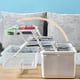 thumbnail image 5 of Matsuzay Caja de botiquín multifuncional de gran capacidad para todas las necesidades médicas contenedor de medicina Almacenamiento y organización del hogar rosa, 5 of 6