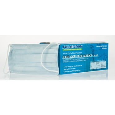 AdennaEar Loop Facemask, Blue