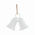 thumbnail image 4 of Adorno de campana de Navidad, adorno para árbol de Navidad, regalo creativo, colgante para oficina Blanco, 4 of 9