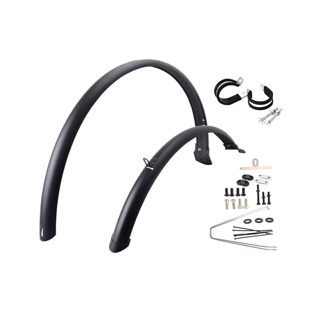 Langgg 2 Pcs Garde-Boue pour Vélos de Route, Anneaux de Libération Rapide avec 2 Anneaux