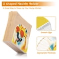 thumbnail image 4 of Dog Shiba Inu Sunglasses Napkin Holder for Table Clear Napkin Stand Paper Holder Acrylic Organizer Dispenser Napkins for Dinner Kitchen Restaurant Room, 4 of 8