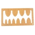 thumbnail image 3 of Pntil de pntil de co de correa de correa de correa de reloj de acrílico para profesionales o principiantes LeatherCraft Borrar 4 BLESIY Plantilla de acrílico transparente, 3 of 6
