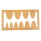 thumbnail image 3 of 1 piece Acrílico LeatherCraft DIY Cinturón Cola Cuadrado / Plantilla de Correa de Plantilla forma forma forma Borrar 4, 3 of 6
