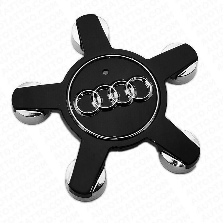 4x Set Black Audi Sport Car Suv Wheels Center Cap Hub 4F0601165N A4 A5 A6  A7 A8 