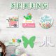 thumbnail image 1 of Bandeja decorativa para decoración del día de San Patricio, Pascua, primavera, decoración de bandeja escalonada, decoración de mesa para adornos de cocina, 1 of 8