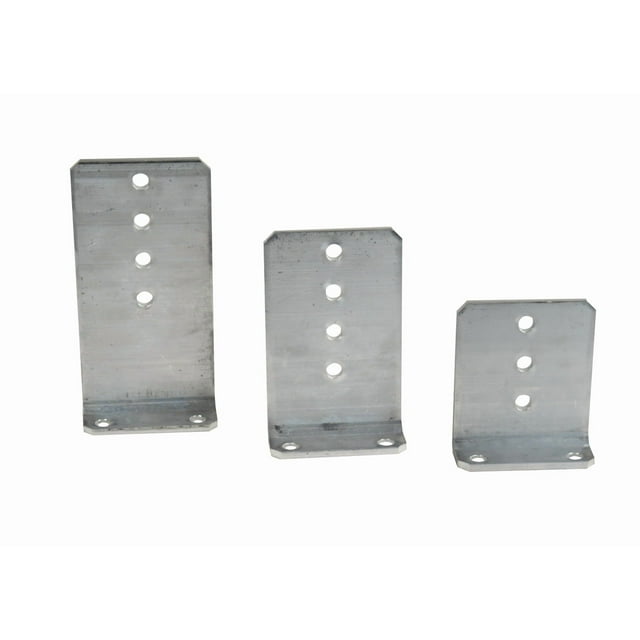 C.E.Smith Support de Remorque Bateau Couchette 10161A40 Type L; Largeur 5 Pouces x Hauteur 8 Pouces; Aluminium; Simple