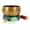 Gold, variant on IBA Indianbeautifulart Tibetan Singing Bowl Musical Instrument For Meditation W/ Stick & Cushion Handcrafted In Nepal Bowl For Relaxation, Yoga & Spiritual Healing