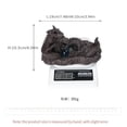 thumbnail image 7 of 1pc Purple Clay Dragon & Feng Shui Ball Backflow Incense Burner Home Fragrance Decor (Without Incense), 7 of 7