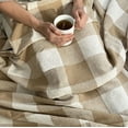 thumbnail image 3 of Farmhouse Living Buffalo Check Fringe Throw Blanket, 3 of 5