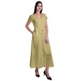 thumbnail image 4 of Moomaya Long Maxi Dress For Womens Short Sleeve Formal/Casual Dress With Pockets S-XXL, 4 of 7