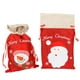 thumbnail image 1 of Naiovety 2Pcs Xmas Gift Present Bags Linen Bag Packing Pouch Drawstring Tear-resistant Storage Toys Ornaments Claus Santa Kits de decoración para fiestas Naiovety HA039068-00, 1 of 6