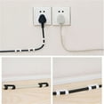thumbnail image 4 of 20 clips autoadhesivos para cables, organizadores y gestión de cables., 4 of 4