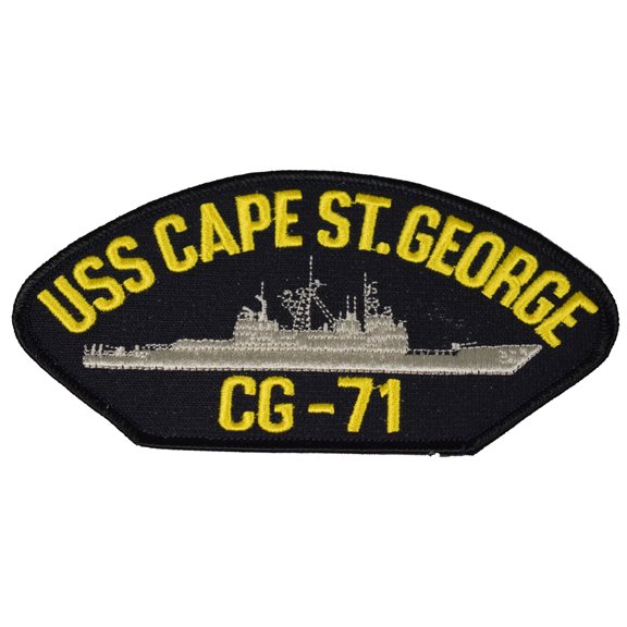 USS CAPE ST. GEORGE CG-71 SHIP PATCH - GREAT COLOR - Veteran Owned Business