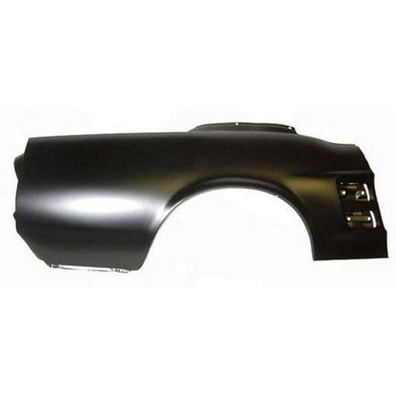 Sherman Parts SHE466-51R Right Hand Quarter Panel Assembly for 1967-1968 2 Door CPE Mustang