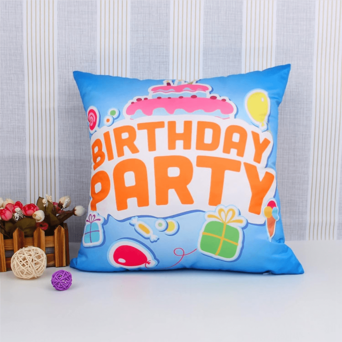 15 Pcs Sublimation Blanks Pillow Cases 16x16Inch White Cushion Covers Pillow Covers Heat Transfer DIY Custom Picture