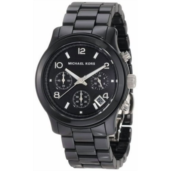 Michael Kors Women's Watch MK5162 Black Cermica Chronograph