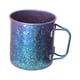 thumbnail image 1 of Taza de agua plegable para acampar, de titanio, para refrigerios, senderismo Azul oscuro, 1 of 9