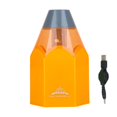 thumbnail image 2 of Sacapuntas de 1 Pieza, Lápiz Eléctrico, Navajas de Dibujo Creativo, Batería Por USB para Profesores naranja Soledad Afilador de lápices eléctrico, 2 of 9