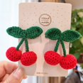 thumbnail image 1 of Paquete de 2 lazos para el pelo de color caramelo con forma de corazón para niña, banda de goma estilo cola de caballo doble, accesorios para el pelo, 1 of 6