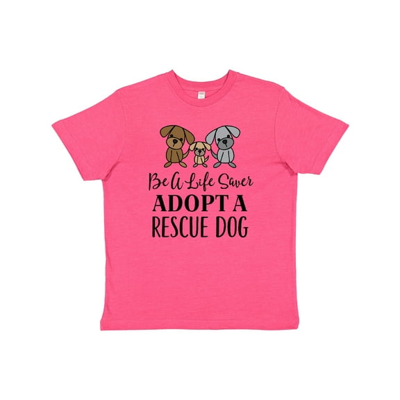 Inktastic Adopt A Rescue Dog Pet Gift Youth T-Shirt