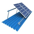 thumbnail image 2 of 1 Pair Solar Panel Roof Bracket Mounting Stand 30-60° Adjustable Pv Fixings Aluminum Alloy AL6005-T5 Supports 360mm Long, 2 of 5