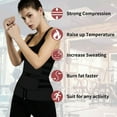 thumbnail image 2 of SOATUTO Waist Trainer Women Corset Sauna Sweat Weight Loss Body Shaper Yoga Slimmer Belt - Black / XXL, 2 of 6