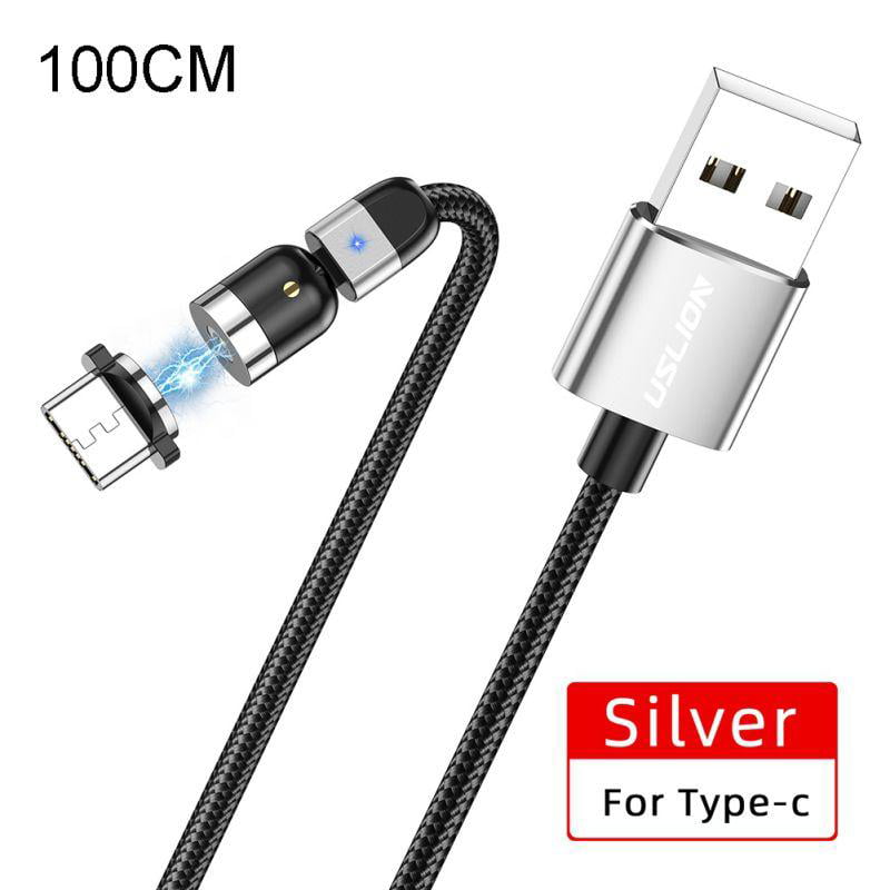 3-in-1 Retractable USB Charger Cable Cord Gifts from Girls Halloween Christmas Fast Charging Customized Charging Cord Adapter Compatible with Cell Phones Tablets Universal Use 