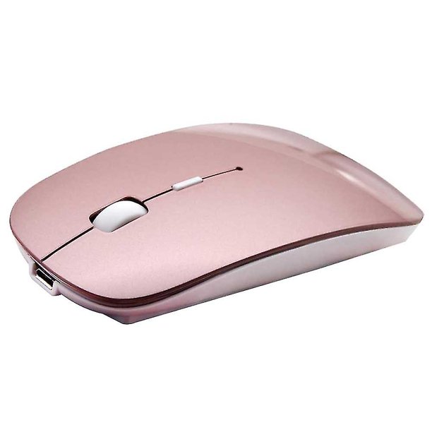 Ratón Inalámbrico Silencioso CON Bluetooth YONGSHENG Recargable Color Blanco