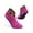 Rose Red, variant on 2 Pairs Non-Slip Thermal Socks Fleece Lady Floor Socks Leopard Printed Soft Thick Socks (Gray)