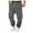 A13 GY1, variant on TrendOFT Mens Cargo Joggers Baggy Work Hiking Tactical Sweatpants with Multi Pockets Elastic Waist Drawstring Solid Casual Cargo Pants Black L