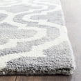 thumbnail image 5 of Safavieh Dip Dye Jolyon Geometric Wool Area Rug, Gray/Ivory, 8' x 10', 5 of 13