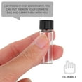thumbnail image 3 of Glass Vials Sample Clear Container with Lid Bottles Caps Small Essential Oil Screw Mini Travel 25 Pcs, 3 of 6