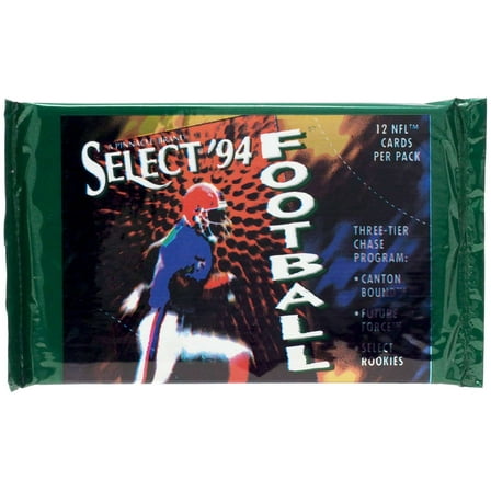 NFL Pinnacle 1994 Select Football Trading Card HOBBY Pack [12 Cards]