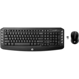 HP LV290AA#ABA Wireless Classic Desktop Keyboard with (Best Keyboard With Built In Mouse)