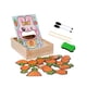 thumbnail image 1 of Juego de alimentación de para niños, juguete intelectual de madera para bebés, lindo juego práctico de ensamblaje de rompecabezas de madera, 1 of 9