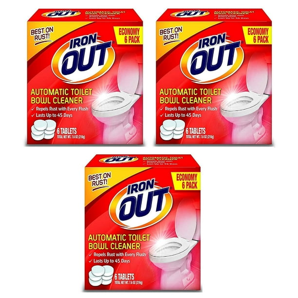 Iron OUT Toilet Bowl Cleaners, 18 Count