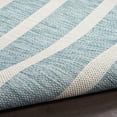 thumbnail image 4 of Nourison Positano Indoor/Outdoor Aqua Ivory 4' x 6' Area Rug (4x6), 4 of 9