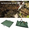 thumbnail image 5 of Leaf Collection Bags, 2 in 1 Reusable Heavy Duty Gardening Bags Garden Waste Storage Bags for Leaf Waste Collection Camping Trash Cans, 5 of 5