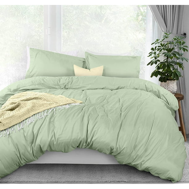 Funda Nórdica Queen Size - 1 Funda Nórdica con 2 Fundas de Almohada - 3 Piezas Ropa de Cama