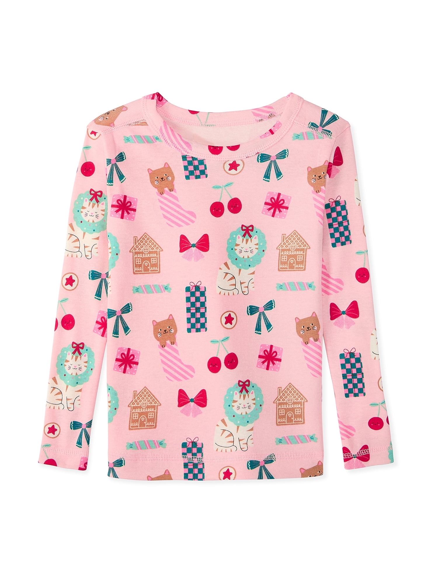 Garanimals Toddler Boy & Girl 2‑Piece Christmas Pajama Set, Sizes 12M–6T