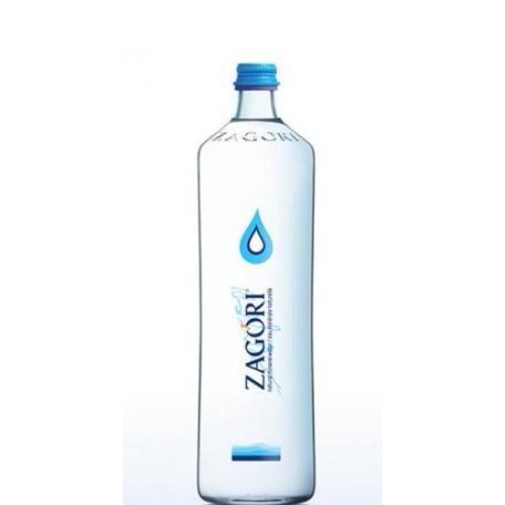 Zagori Natural Mineral Water, 1 L Glass