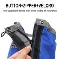 thumbnail image 5 of Gaiters for Hiking, Waterproof Snow Leg Gaiters for Boots, Ankle Gaiters for Walking in Snow Sand, Outdoor Gaiters for Men Women Trekking Mountaineering, 5 of 5