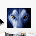 thumbnail image 1 of Beautiful Eyes Wild Wolf Wall Mural by Wallmonkeys Peel and Stick Graphic (24 in W x 20 in H) WM232912, 1 of 4